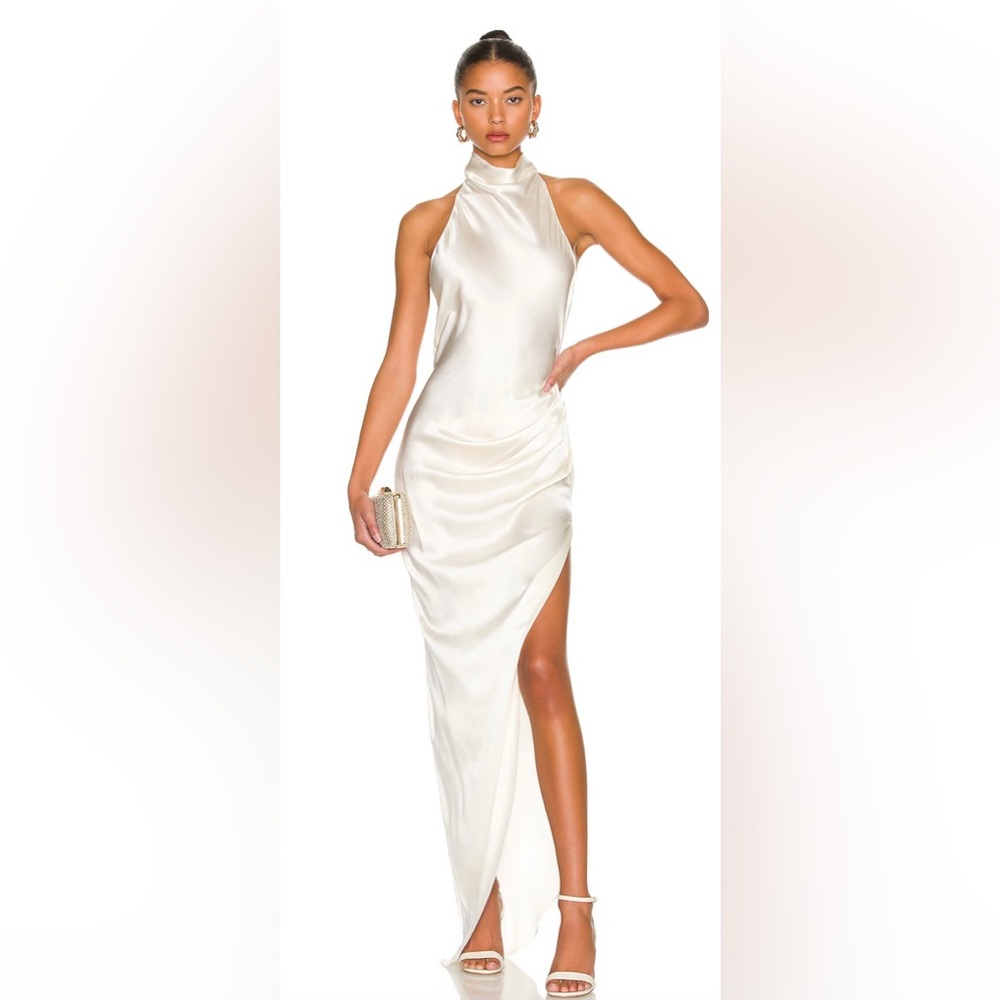 REVOLVE Samba Gown in Ivory. Purchased for wedding reception but never worn